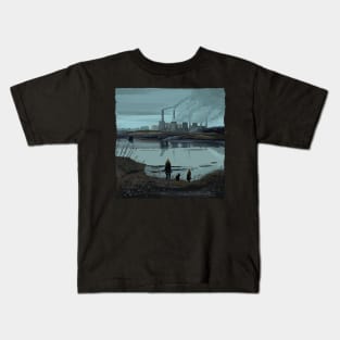 Andrei Tarkovsky´s Stalker Scene Illustration Kids T-Shirt